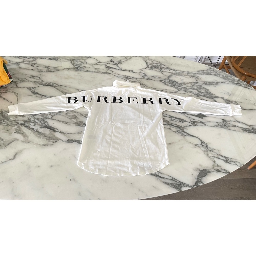 Burberry Rickki Girl's (10y)‎ 94% Cotton stretchy Turtleneck